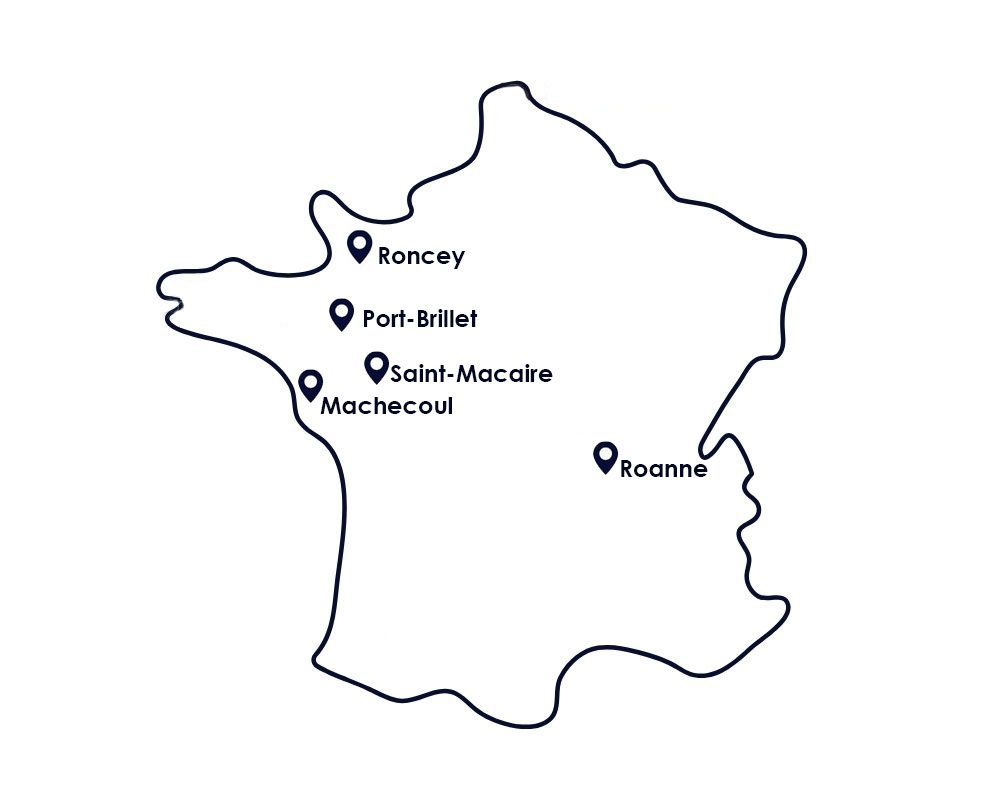 carte de france centre de formation cetih